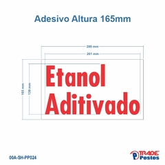 Adesivo Etanol Aditivado Para Painel de Preço - Sem Iluminação - PP013 - PP024 na internet