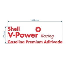 Gasolina Racing Vpower - 00A-SH-SE0137-172x560mm