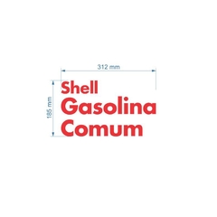 Gasolina Comum 4p - 00A-SH-SE0139-185x313mm