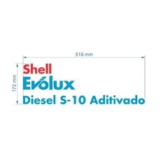 Diesel Evolux S10 Aditivado - 00A-SH-SE0142-172x518mm