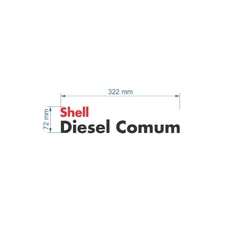 Diesel Comum - 00A-SH-SE0165-72x322mm