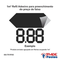 Adesivo Refil Para Faixa de Três Produtos 003