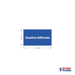 Adesivo de Visor Gasolina Aditivada