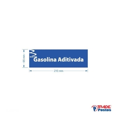 Adesivo de Bomba Gasolina Aditivada