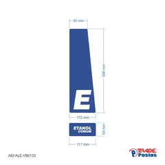 Adesivo Gilbarco Amazon 426x117mm - Saia de Bomba M-03 - loja online