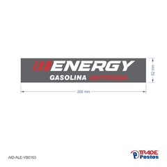 Adesivo Gasolina Energy / AID-AL-VB0163-52x268mm