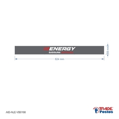 Adesivo Gasolina Energy / AID-AL-VB0168-59x624mm