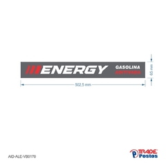 Adesivo Gasolina Energy / AID-AL-VB0170-65x502,5mm