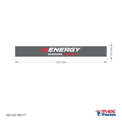 Adesivo Gasolina Energy / AID-AL-VB0171-65x575mm