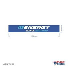 Adesivo Etanol Energy / AID-AL-VB0188-53x374mm