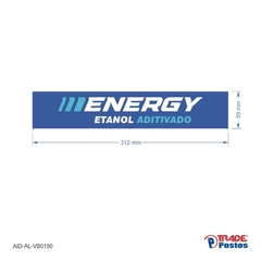 Adesivo Etanol Energy / AID-AL-VB0190-59x312mm
