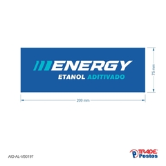 Adesivo Etanol Energy / AID-AL-VB0197-75x209mm