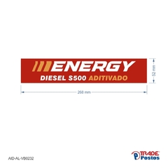 Adesivo Diesel S500 Energy / AID-AL-VB0232-52x268mm
