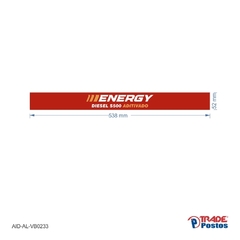 Adesivo Diesel S500 Energy / AID-AL-VB0233-52x538mm