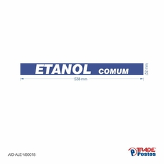 Adesivo Etanol Comum / AID-AL-VB0018-52x538mm