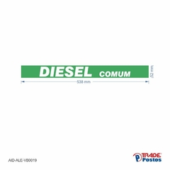 Adesivo Diesel Comum / AID-AL-VB0019-52x538mm