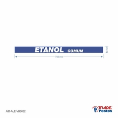 Adesivo Etanol Comum / AID-AL-VB0032-53x748mm