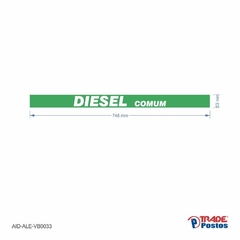 Adesivo Diesel Comum / AID-AL-VB0033-53x748mm