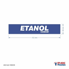 Adesivo Etanol Comum / AID-AL-VB0039-59x312mm