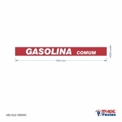 Adesivo Gasolina Comum / AID-AL-VB0043-59x624mm