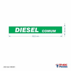 Adesivo Diesel Comum / AID-AL-VB0061-65x502,5mm