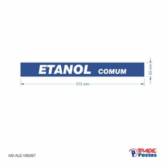 Adesivo Etanol Comum / AID-AL-VB0067-65x575mm