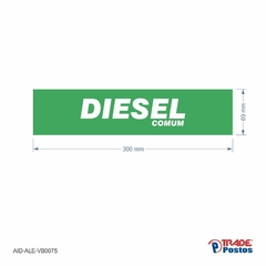 Adesivo Diesel Comum / AID-AL-VB0075-69x300mm