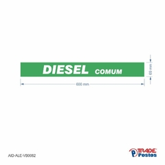 Adesivo Diesel Comum / AID-AL-VB0082-69x600mm