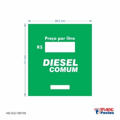 Adesivo Diesel Comum / AID-AL-VB0159-101x89,5mm