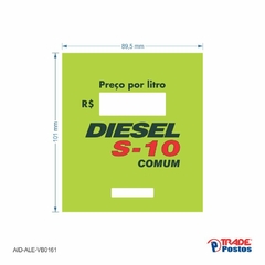 Adesivo Diesel S10 Comum / AID-AL-VB0161-101x89,5mm
