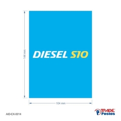 Adesivo Diesel S10 Wayne3G Helix AID-EX-0014-104x144mm