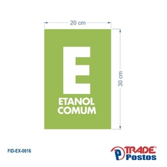 Adesivo Placar Totem Etanol AID-EX-0016