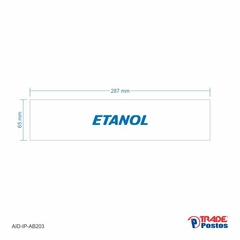 Adesivo Etanol / AB203-65x287mm