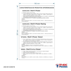 Adesivo Características dos Produtos / AID-SH-CO0016