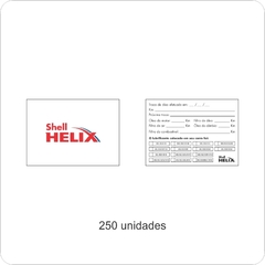 Etiqueta Troca Óleo Shell Helix - ETI002-50x70mm