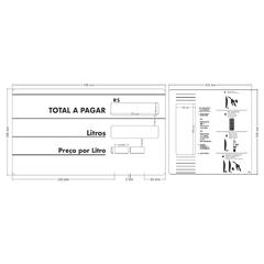 Kit Mostrador de Bomba - MBK0012-420x623mm