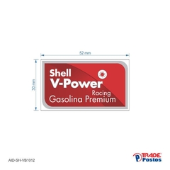 Adesivo Gasolina Premium Racing AID-SH-VB1012-30x52mm