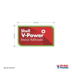 Adesivo Etanol VPower Aditivado AID-SH-VB1014-30x52mm