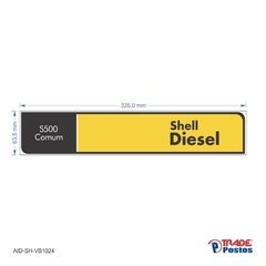 Adesivo Diesel S500 Comum AID-SH-VB1024-63,5x326mm