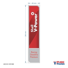 Adesivo Gasolina Premium Racing AID-SH-VB1066-244x49mm