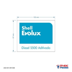 Adesivo Diesel S500 Aditivado AID-SH-VB1098-87x105mm - comprar online