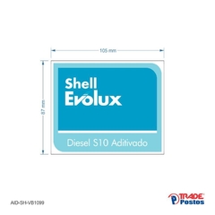 Adesivo Diesel S10 Aditivado AID-SH-VB1099-87x105mm - comprar online