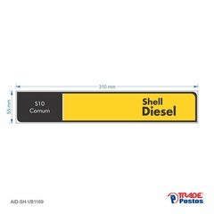 Adsivo Diesel S10 Comum AID-SH-VB1169-55x310mm