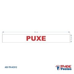 Adesivo Puxe Para Porta 100x850mm / AID-TR-AC012 - comprar online