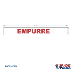 Adesivo Empurre Para Porta 100x850mm / AID-TR-AC013 - comprar online