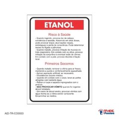 Adesivo de Coluna Etanol / AID-TR-CO0003