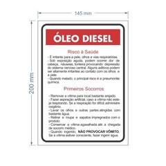Adesivo de Coluna Óleo Diesel / AID-TR-CO0004 - comprar online