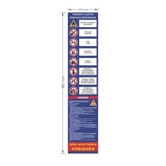 Adesivo ANP Prezado Cliente azul / AID-TR-CO0011 - comprar online