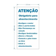 Adesivo Sinalização GNV / AID-TR-CO0027 - comprar online