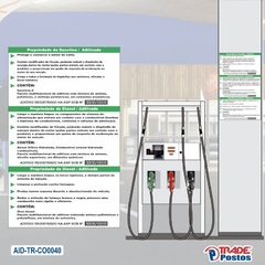 Adesivo de Coluna Características do Produto - Verde / AID-TR-CO0040